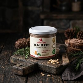 Паштет из печени гуся с кедровым орехом